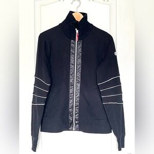 Rare Lululemon Mogul Jacket Black Satin Trim Sz 6 Gorpcore Streetwear Quilted